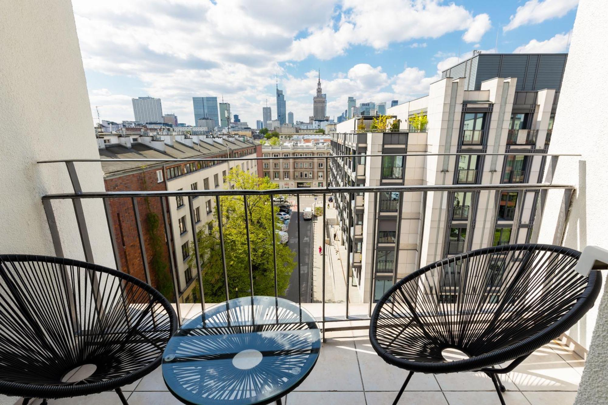 City Panorama Spacious Apartment By Renters Prestige Varşova Dış mekan fotoğraf