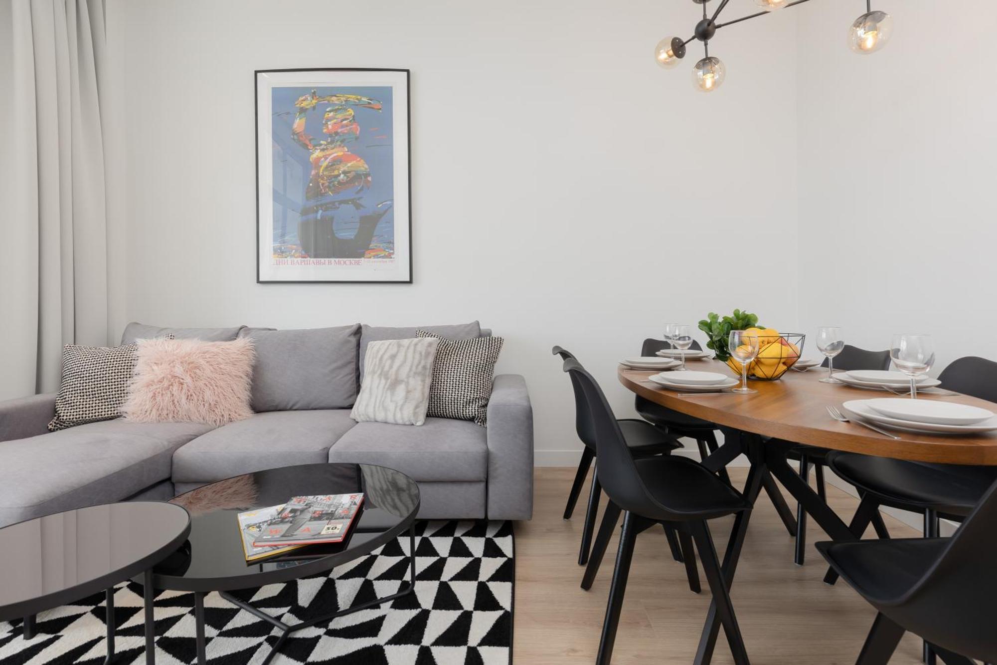 City Panorama Spacious Apartment By Renters Prestige Varşova Dış mekan fotoğraf