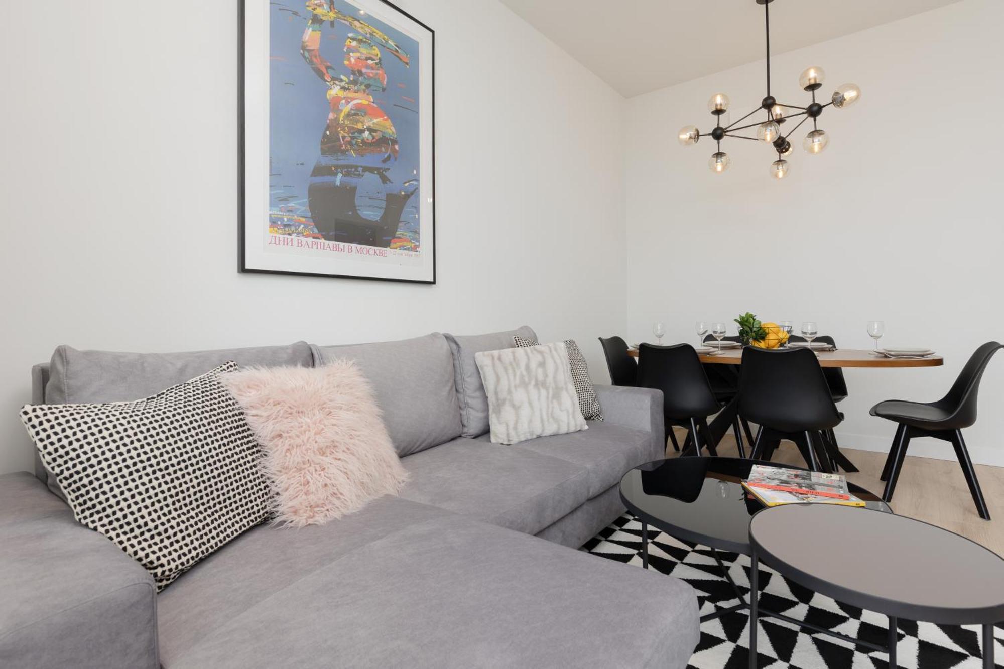 City Panorama Spacious Apartment By Renters Prestige Varşova Dış mekan fotoğraf
